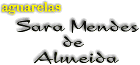 Aguarelas Sara Mendes de Almeida